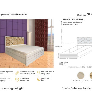 New Ball Cushion Model Double Bed Luxury Touch