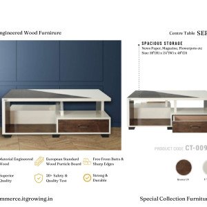 Versatile Center Tables for Living Storage