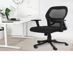 Office Chair in Black Color